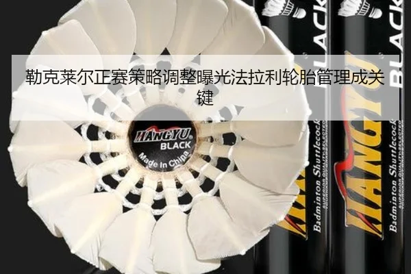 勒克莱尔正赛策略调整曝光法拉利轮胎管理成关键（hth）